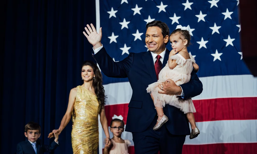 Ron DeSantis 2022 election night. 