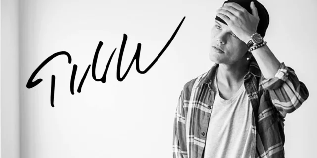Tim Bergling aka Avicii and his autograph