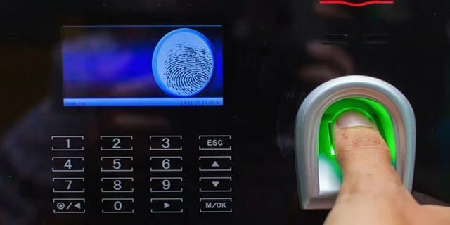 Biometric time clock system
