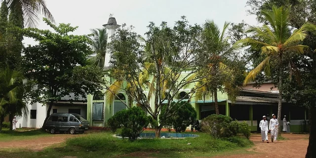 Ghafooriyya moskee in Maharagama (Colombo)