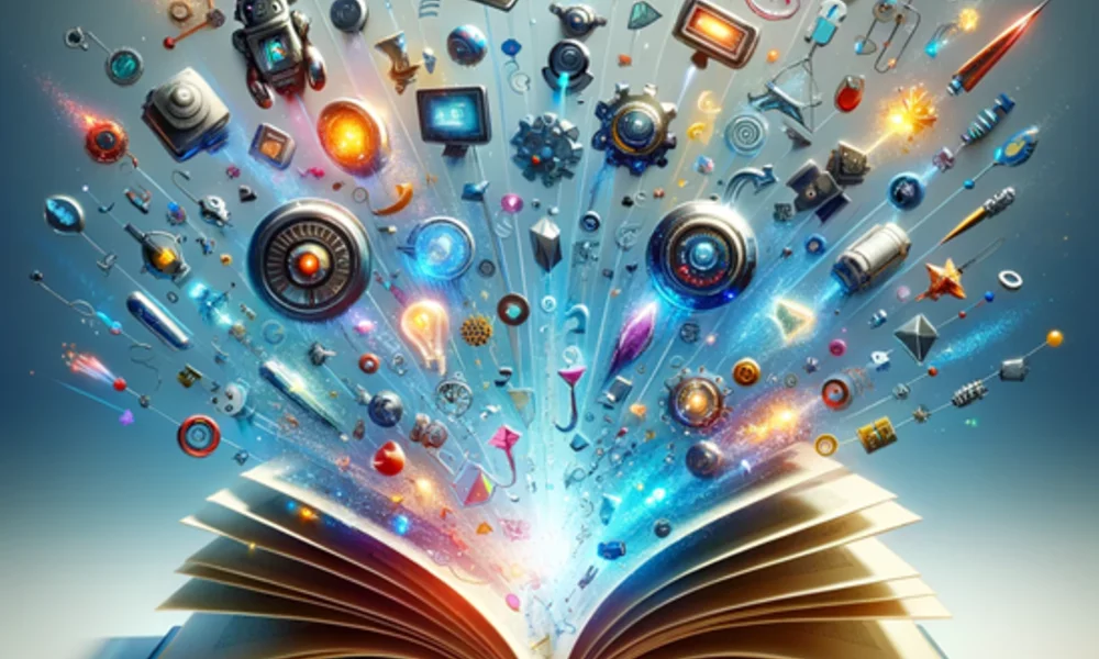 Futuristic books and their content 