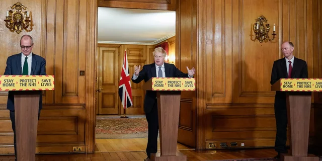 Press conference Boris Johnson