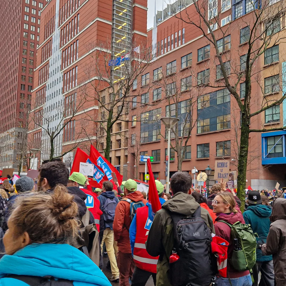 Protest in the Hague