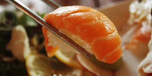 salmon sushi