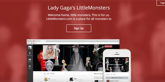 screenshot of LittleMonsters.com in 2015 