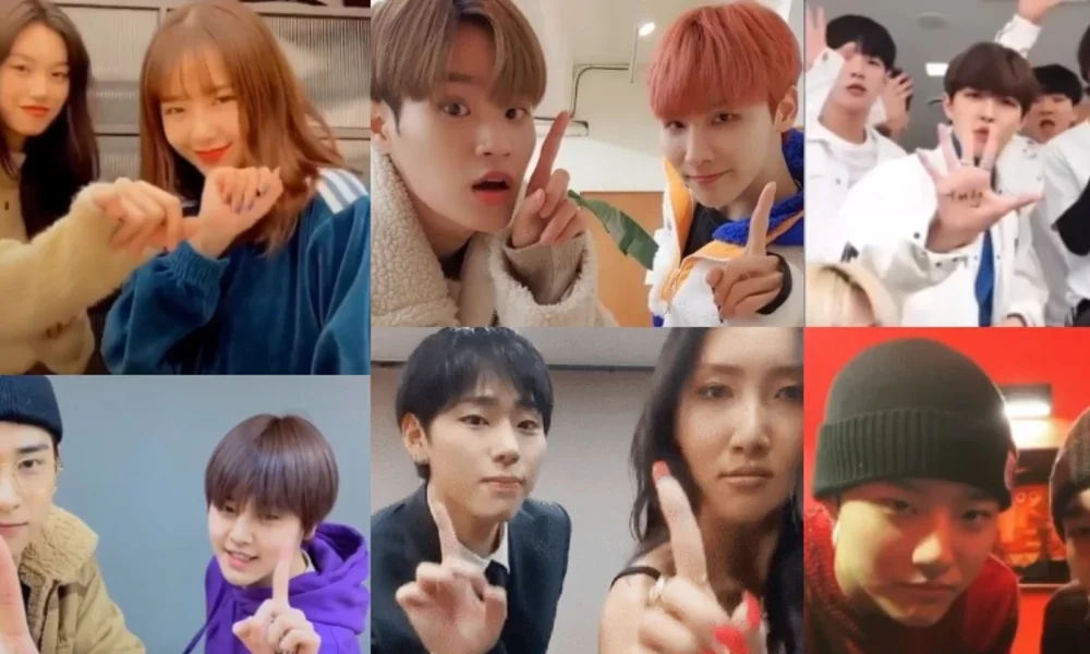 kpop idols any song challenge