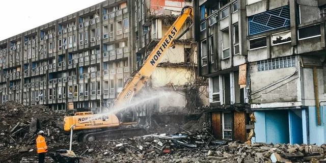 Robin Hood Gardens Demolition