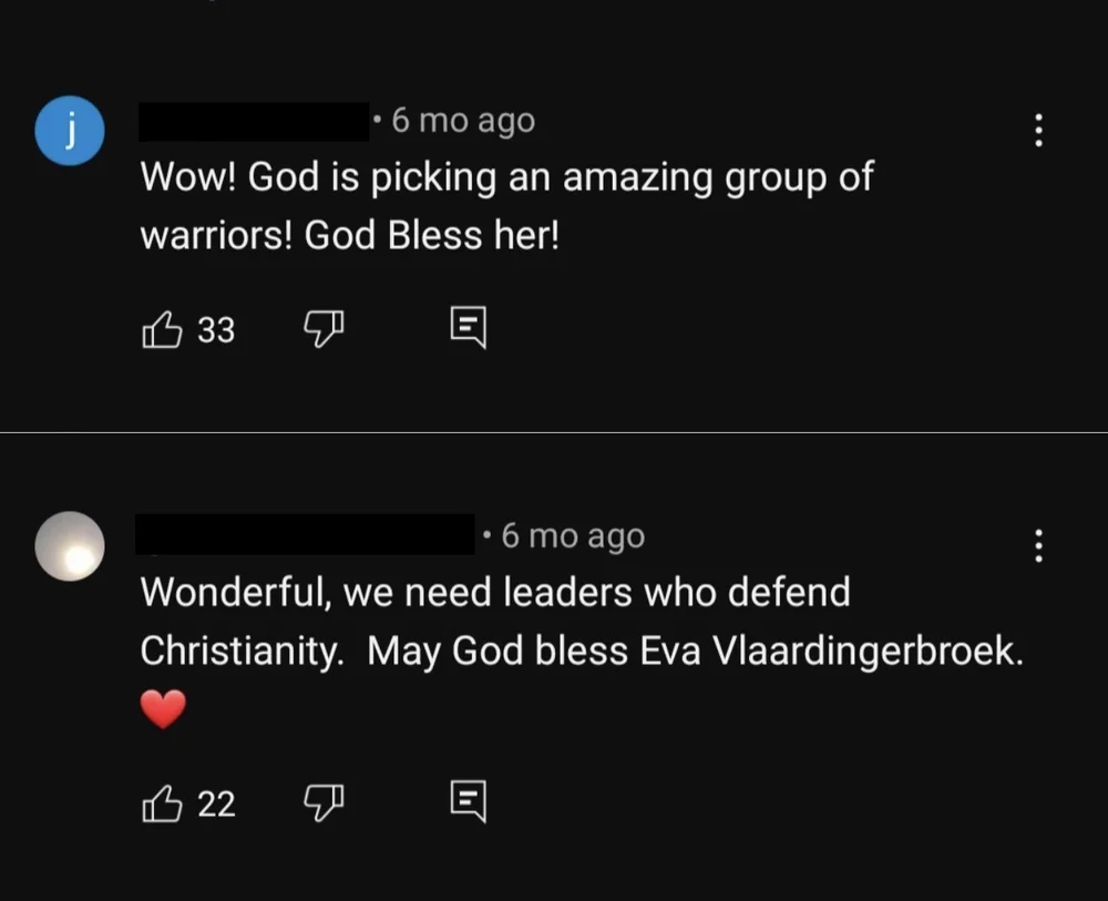 Comments on Vlaardingerbroek's interview